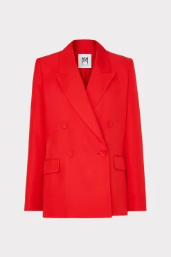 MILLY Coats & Jackets-Abbi Double Breasted Blazer