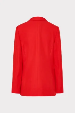 MILLY Coats & Jackets-Abbi Double Breasted Blazer