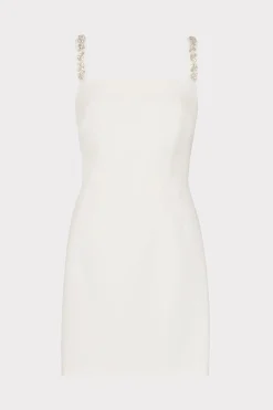 MILLY White Dresses-Adella Cady Mini Dress