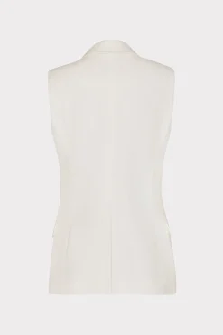 MILLY Coats & Jackets-Alba Sleeveless Blazer