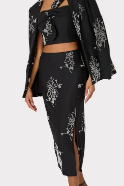 MILLY Blazers-Alexa Beaded Embroidery Blazer