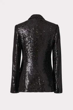 MILLY Blazers-Alexa Sequins Blazer