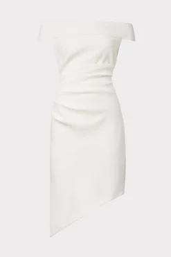 MILLY White Dresses-Ally Cocktail Dress