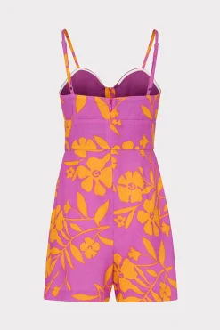 MILLY Jumpsuits & Rompers-Anya Marigold Aroma Romper