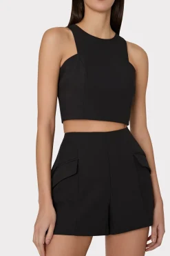 MILLY Jumpsuits & Rompers-April Cady Shorts