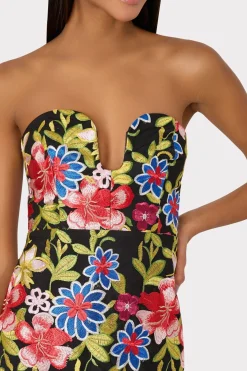 MILLY Guest Of Dresses-Artem Spanish Garden Embroidery Dress