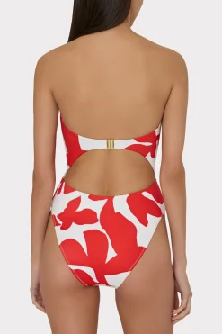 MILLY One Piece Swimsuits-Beach Diva Grand Foliage Printed One Piece