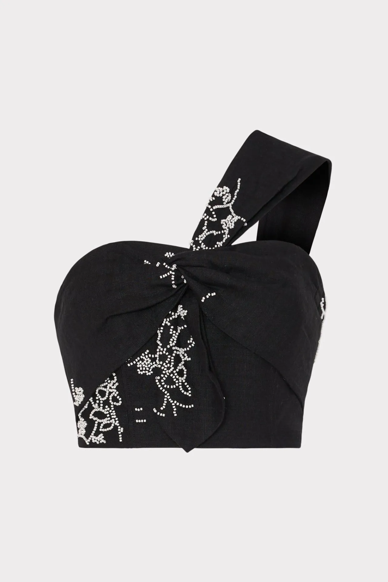 MILLY Jumpsuits & Rompers-Beaded Embroidery Top