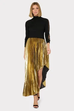 MILLY Sweaters & Knits-Crystal Racer Turtleneck