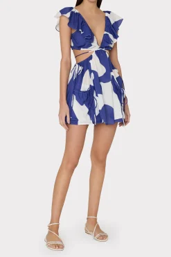 MILLY Jumpsuits & Rompers-Delilah Grand Foliage Dress