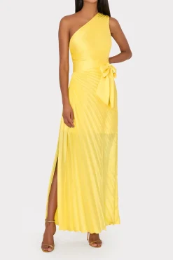 MILLY Maxi Dresses-Estelle Satin Dress