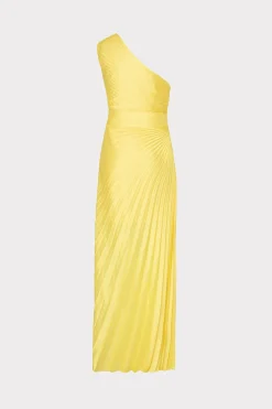 MILLY Evening Gowns-Estelle Satin Dress