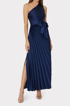MILLY Maxi Dresses-Estelle Satin Dress