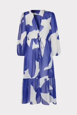 MILLY Jumpsuits & Rompers-Fiona Grand Foliage Cover-Up