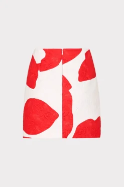 MILLY Matching Sets-Grand Foliage Modern Mini Skirt