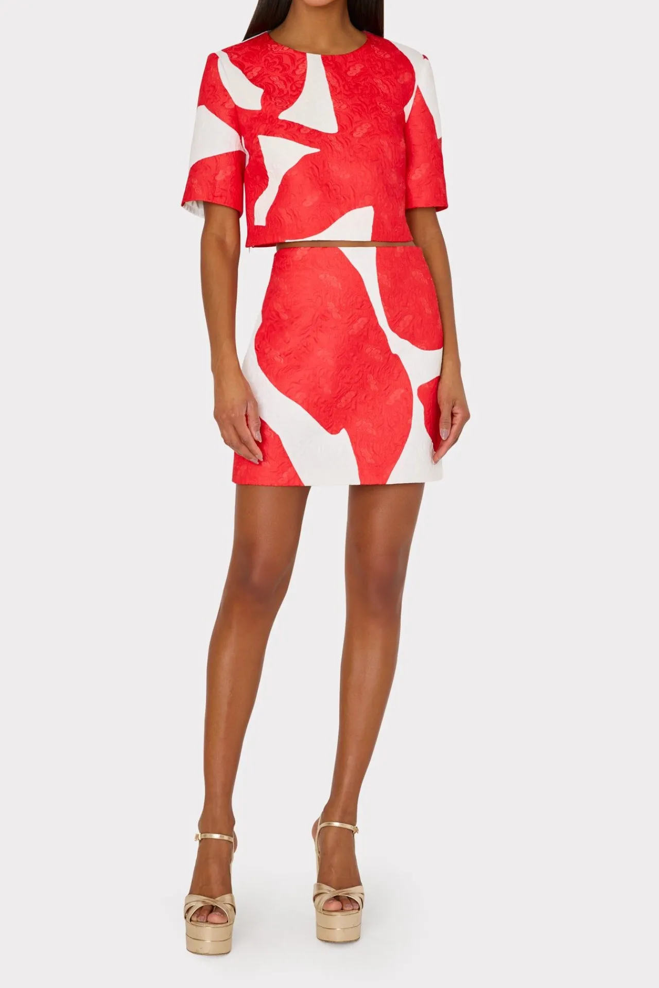 MILLY Jumpsuits & Rompers-Grand Foliage Top