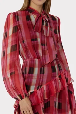 MILLY Day Dresses-Hadlee Prep Plaid Dress