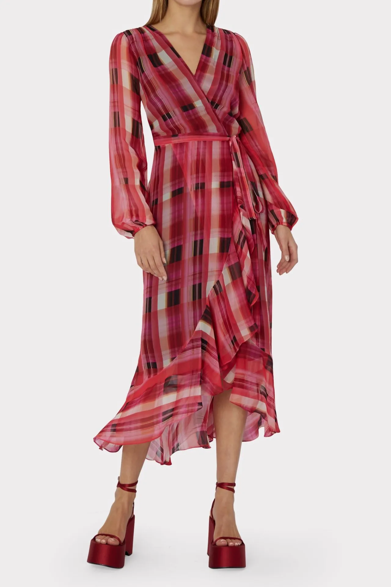 MILLY Jumpsuits & Rompers-Halley Prep Plaid Dress
