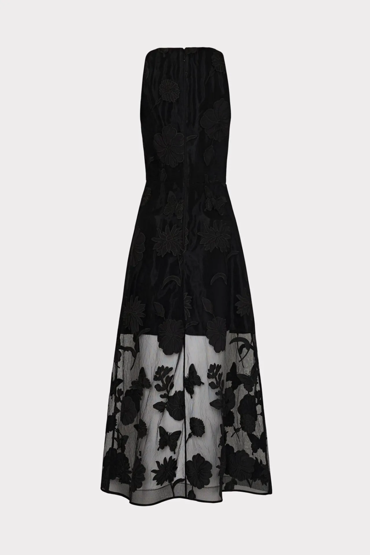 MILLY Cocktail Dresses-Hannah 3D Butterfly Embroidery Dress