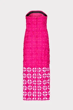 MILLY Day Dresses-Kait Tile Lace Dress