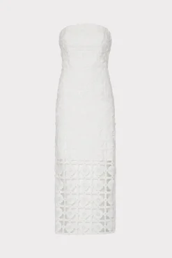 MILLY Cocktail Dresses-Kait Tile Lace Dress