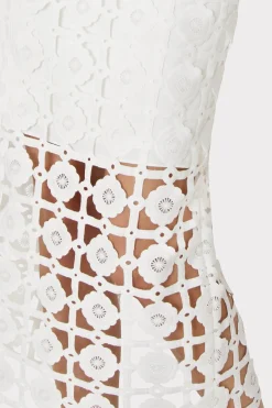 MILLY Cocktail Dresses-Kait Tile Lace Dress
