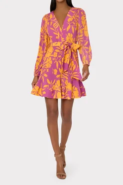 MILLY Jumpsuits & Rompers-Liv Marigold Aroma Pleated Dress