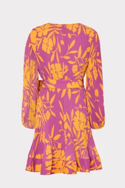 MILLY Jumpsuits & Rompers-Liv Marigold Aroma Pleated Dress