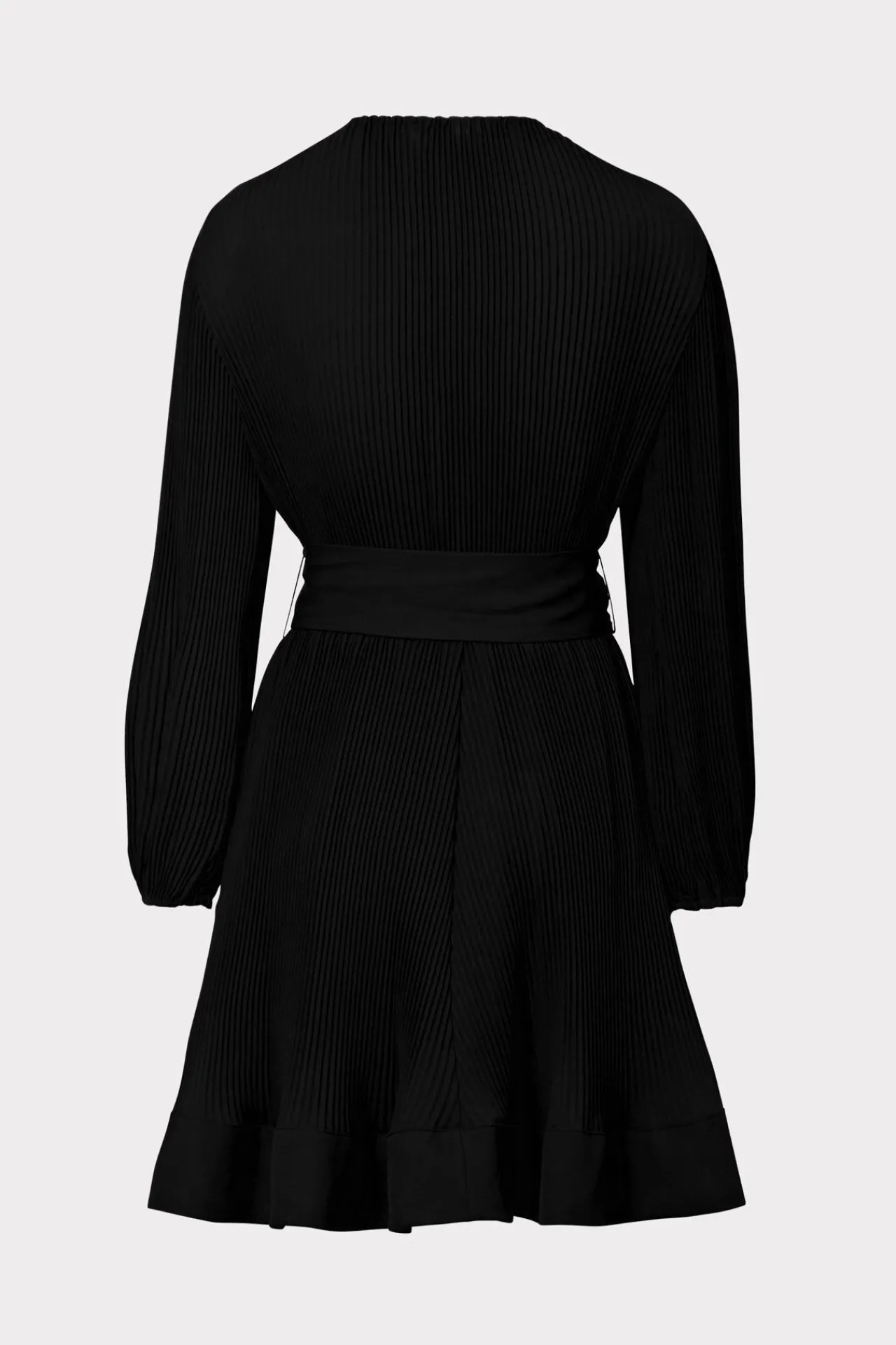 MILLY Little Black Dresses-Liv Pleated Dress