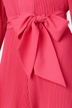 MILLY Jumpsuits & Rompers-Liv Pleated Dress