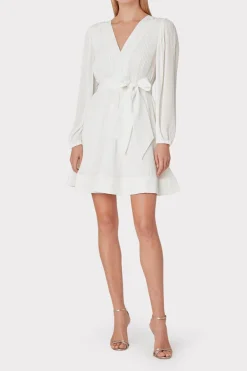 MILLY Mini Dresses-Liv Pleated Dress
