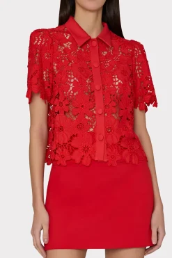 MILLY Matching Sets-Lizzy Cady Mini Skirt