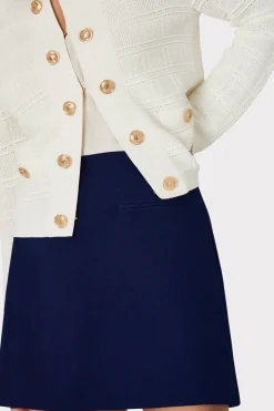 MILLY Jumpsuits & Rompers-Lizzy Cady Mini Skirt