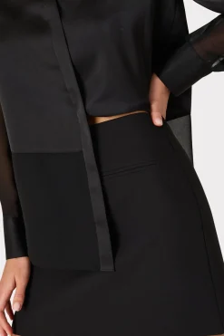 MILLY Jumpsuits & Rompers-Lizzy Cady Mini Skirt