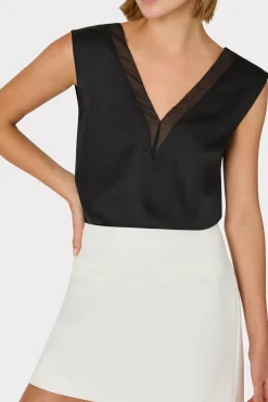 MILLY Skirts-Lizzy Cady Mini Skirt