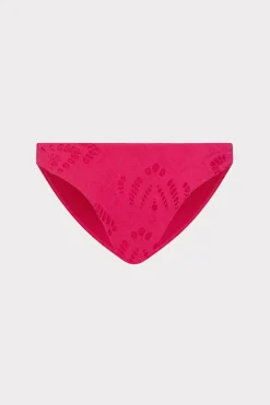 MILLY Bikinis-Margot Lace Eyelet Bikini Bottom