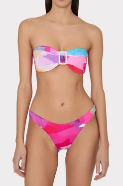 MILLY Jumpsuits & Rompers-Margot Rainbow Waterfall Bikini Bottom