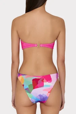 MILLY Jumpsuits & Rompers-Margot Rainbow Waterfall Bikini Top