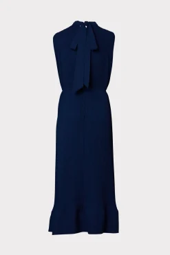 MILLY Guest Of Dresses-Melina Solid Pleated Dress