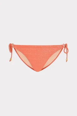 MILLY Jumpsuits & Rompers-Metallic Ring Bikini Bottom