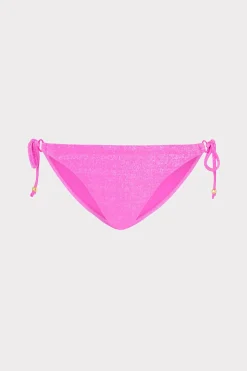 MILLY Bikinis-Metallic Ring Bikini Bottom