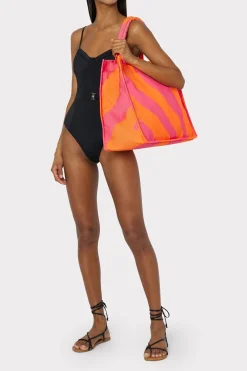 MILLY Beach Totes-Mimi Canvas Tote