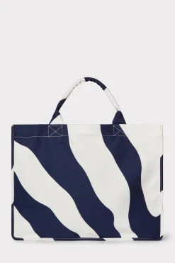 MILLY Accessories-Mimi Canvas Tote