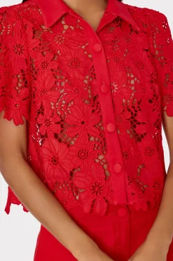 MILLY Matching Sets-Nash Viscose Twill Pants