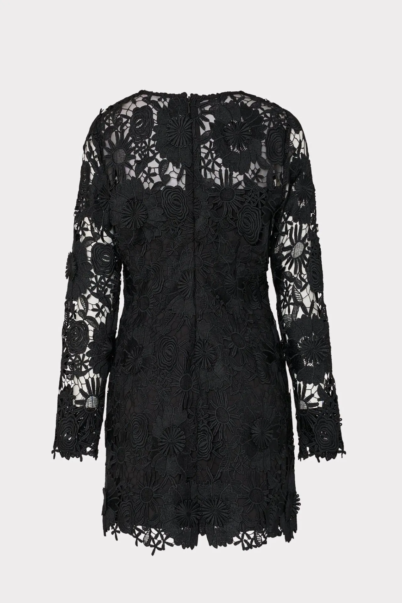 MILLY Little Black Dresses-Nessa 3D Lace Dress