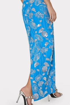 MILLY Jumpsuits & Rompers-Orion Sequin Embellished Linen Dress