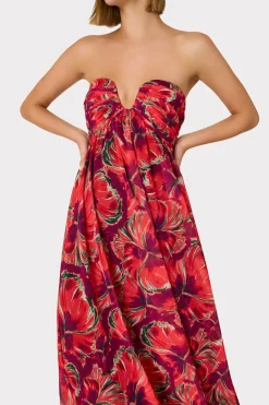 MILLY Cocktail Dresses-River Windmill Floral Dress