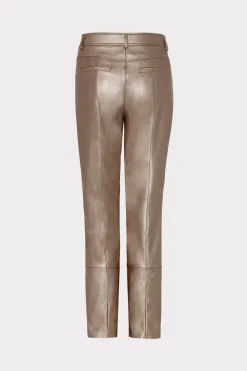 MILLY Pants-Rue Vegan Leather Pants
