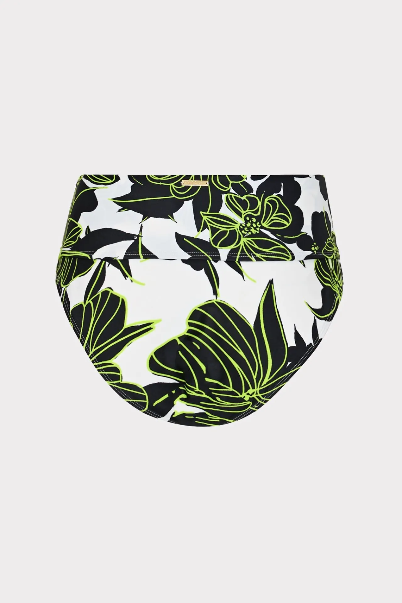 MILLY Jumpsuits & Rompers-Sea Of Petals High Waisted Bikini Bottom