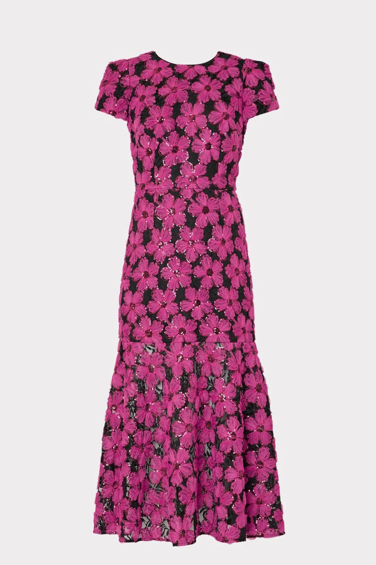 MILLY Jumpsuits & Rompers-Tahlia Tulle Embroidery Dress